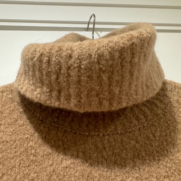 NEW Aritzia Wilfred Taylor Dress in Caramel Gold Tan Brown | size S - Picture 7 of 10